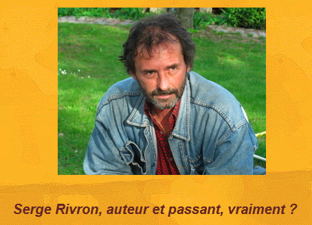 Serge Rivron, auteur et passant